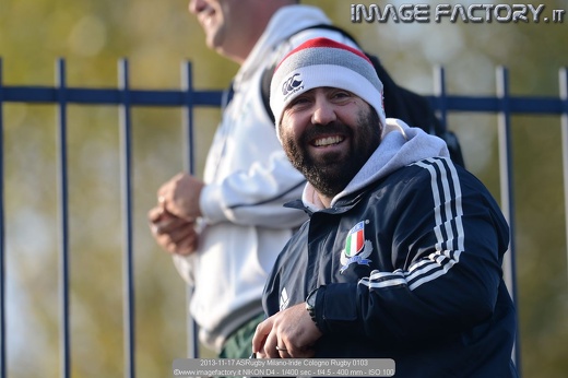 2013-11-17 ASRugby Milano-Iride Cologno Rugby 0103